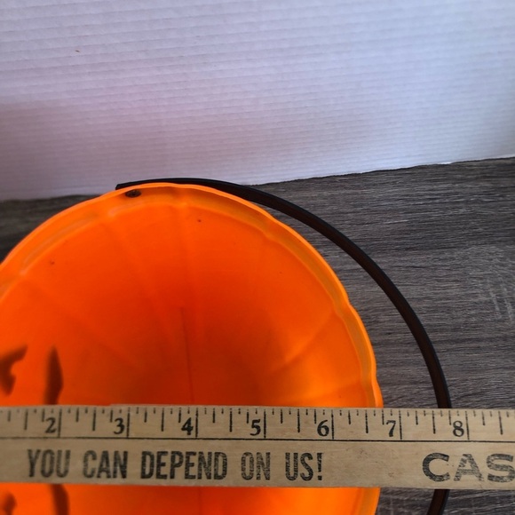 Vtg Blow Mold Halloween Bucket - Picture 10 of 12